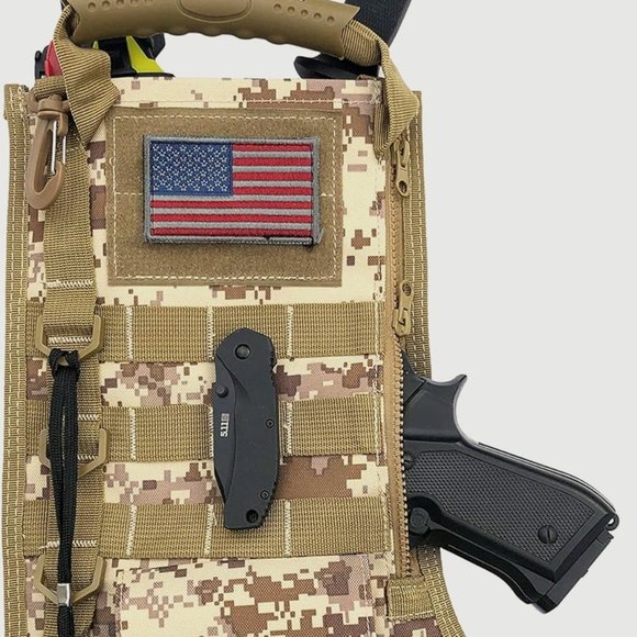 Tactical Christmas Stocking US Military Asst. Colors Carry Handle Mini Pouch New - Picture 1 of 4